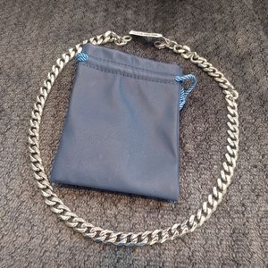 Curb Chain Necklace 22" 11mm BNWT